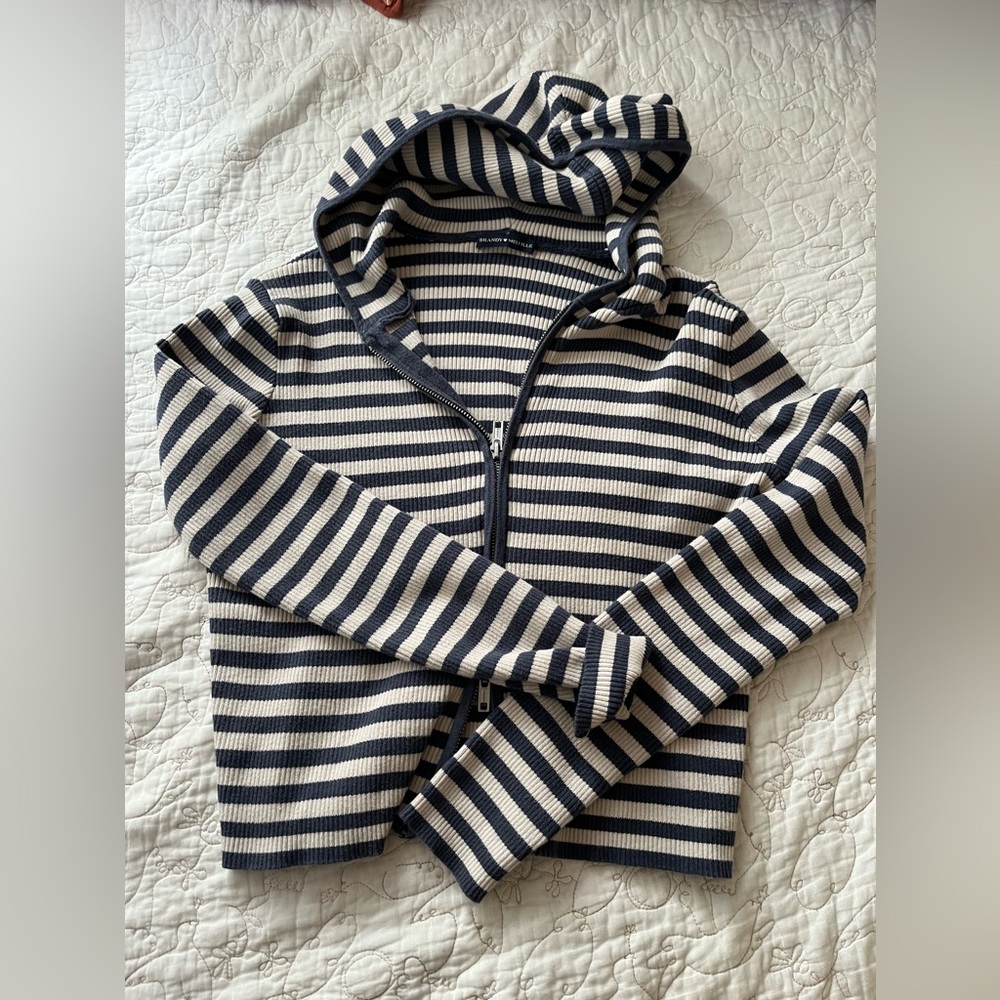 Brandy melville striped Arden sweater